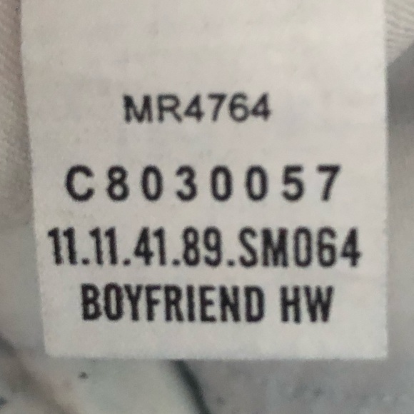 Stella McCartney High Rise Boyfriend Wide Leg Size 27 - Picture 10 of 11